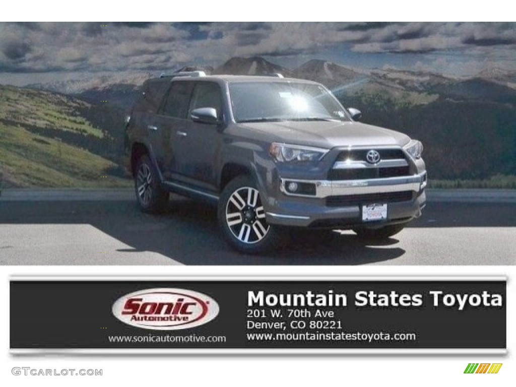 2017 4Runner Limited 4x4 - Magnetic Gray Metallic / Black photo #1