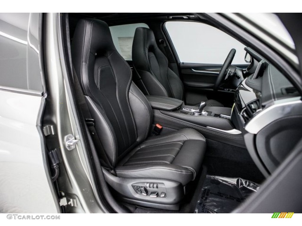 Black Interior 2017 BMW X5 M xDrive Photo #119992803