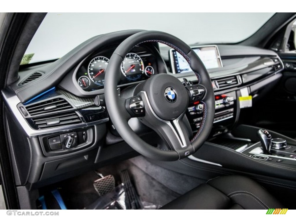 2017 BMW X5 M xDrive Black Dashboard Photo #119992854