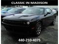 Pitch Black 2017 Dodge Challenger GT AWD