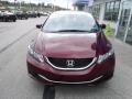 Crimson Pearl - Civic LX Sedan Photo No. 4