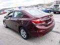 Crimson Pearl - Civic LX Sedan Photo No. 7