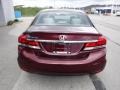 Crimson Pearl - Civic LX Sedan Photo No. 8