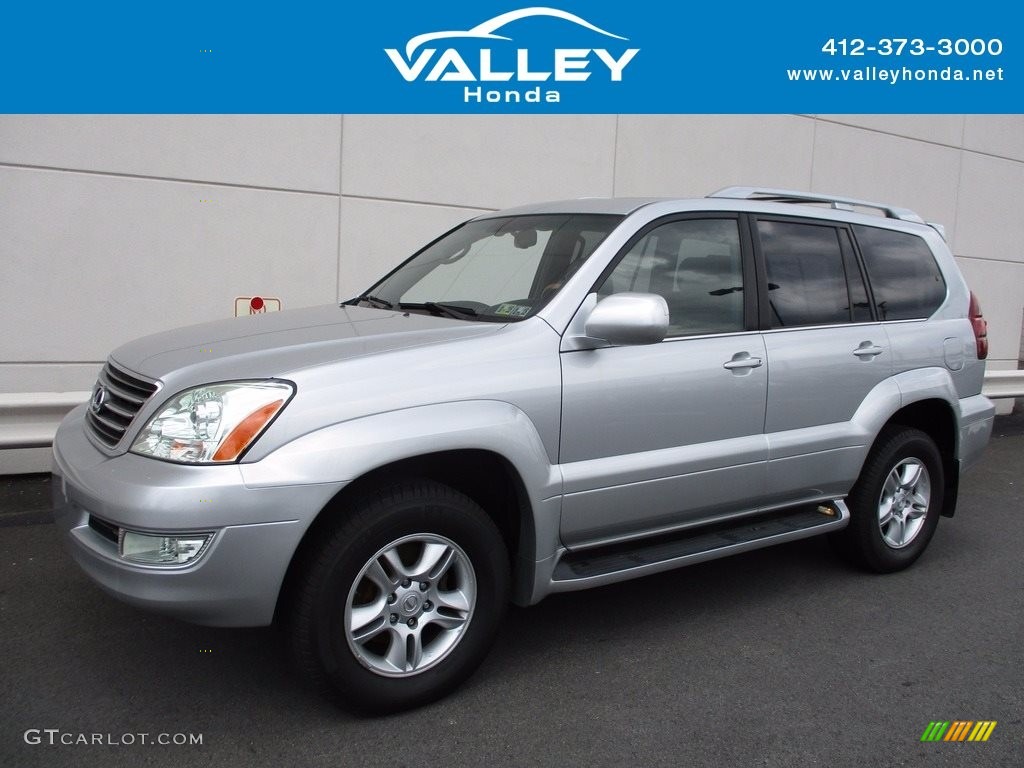 2007 GX 470 - Titanium Metallic / Dark Gray photo #1