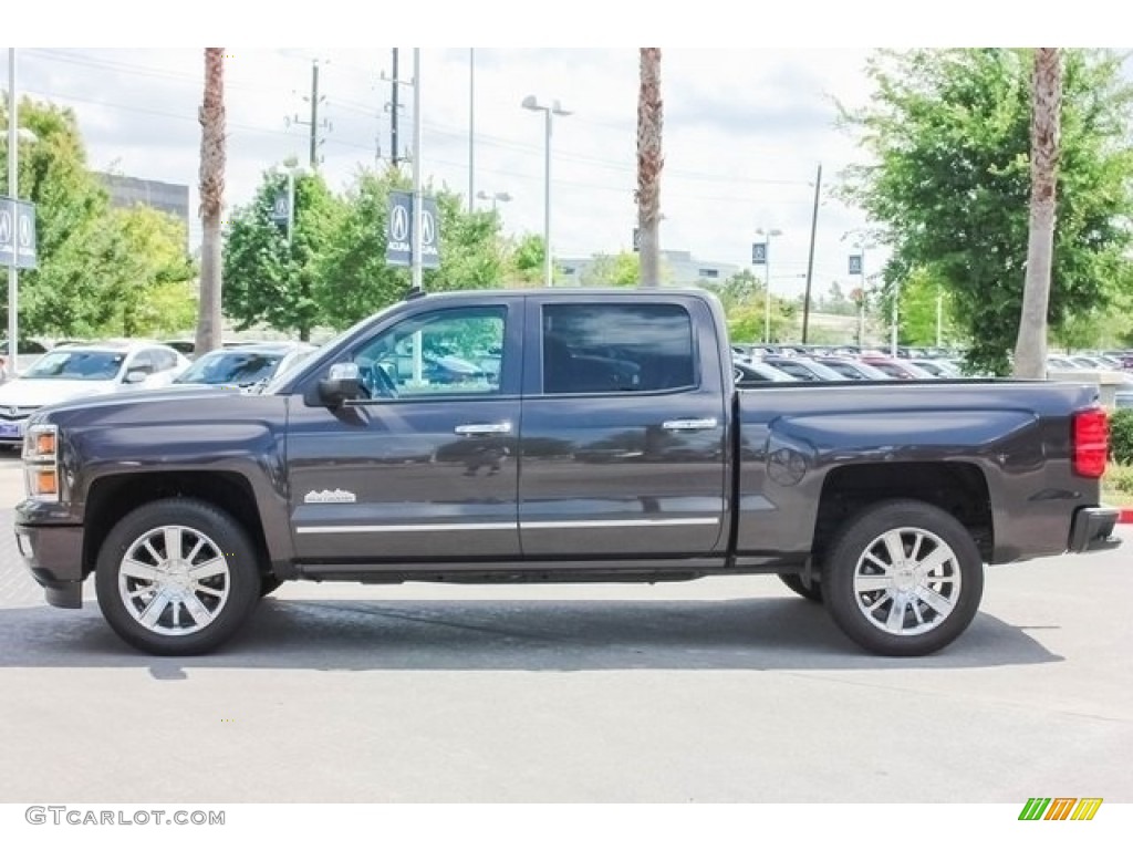 2014 Silverado 1500 High Country Crew Cab 4x4 - Brownstone Metallic / High Country Saddle photo #4