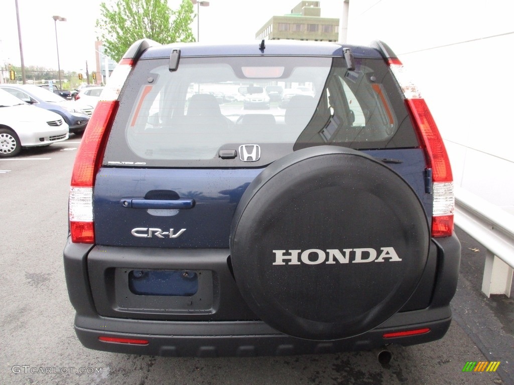 2005 CR-V LX 4WD - Eternal Blue Pearl / Black photo #6