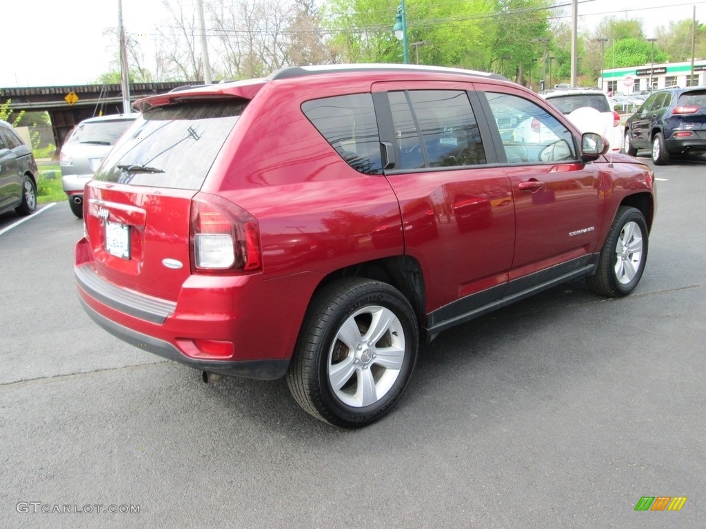 2014 Compass Latitude 4x4 - Deep Cherry Red Crystal Pearl / Dark Slate Gray/Light Pebble photo #6