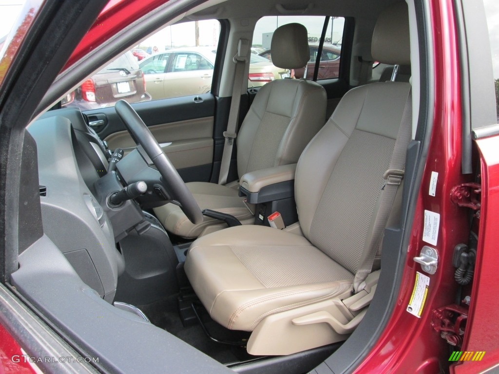 2014 Compass Latitude 4x4 - Deep Cherry Red Crystal Pearl / Dark Slate Gray/Light Pebble photo #15