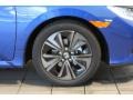 2017 Aegean Blue Metallic Honda Civic EX Hatchback  photo #2