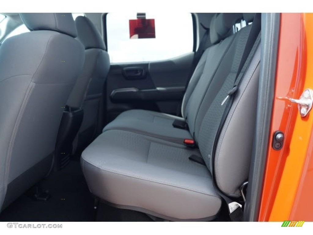 2017 Tacoma SR5 Double Cab - Inferno Orange / Cement Gray photo #13