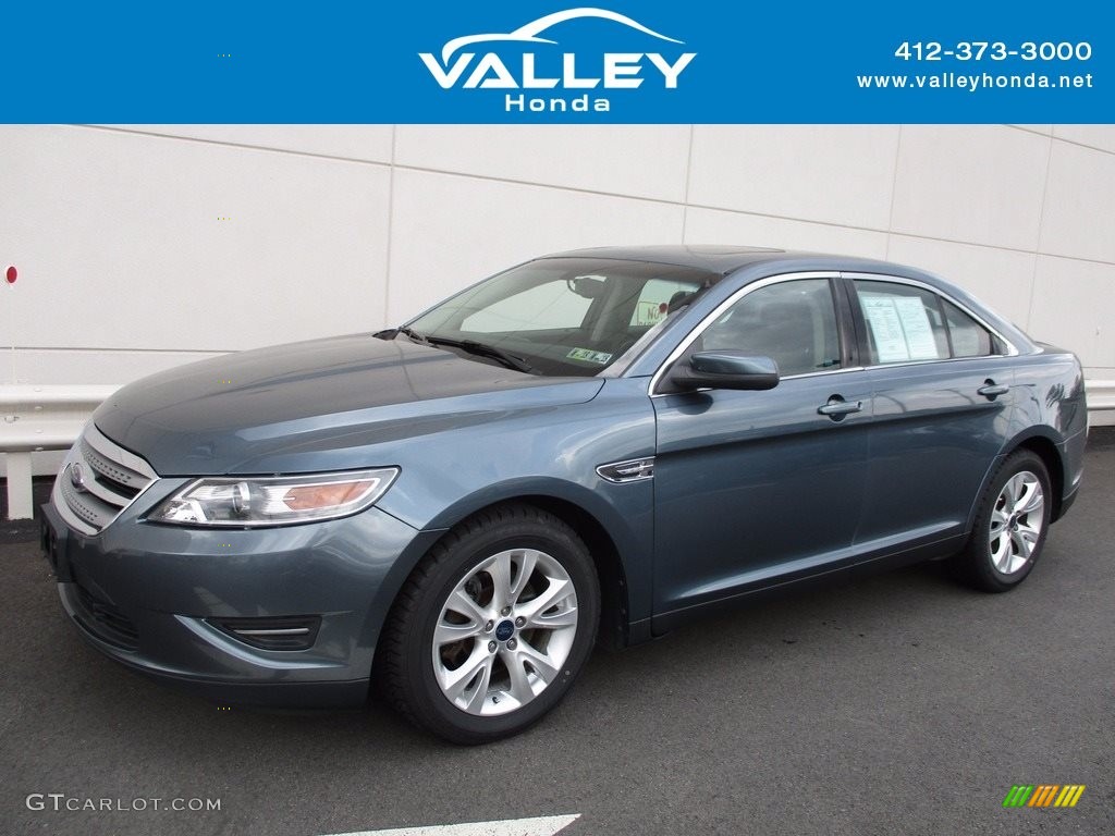2010 Taurus SEL - Steel Blue Metallic / Charcoal Black photo #1