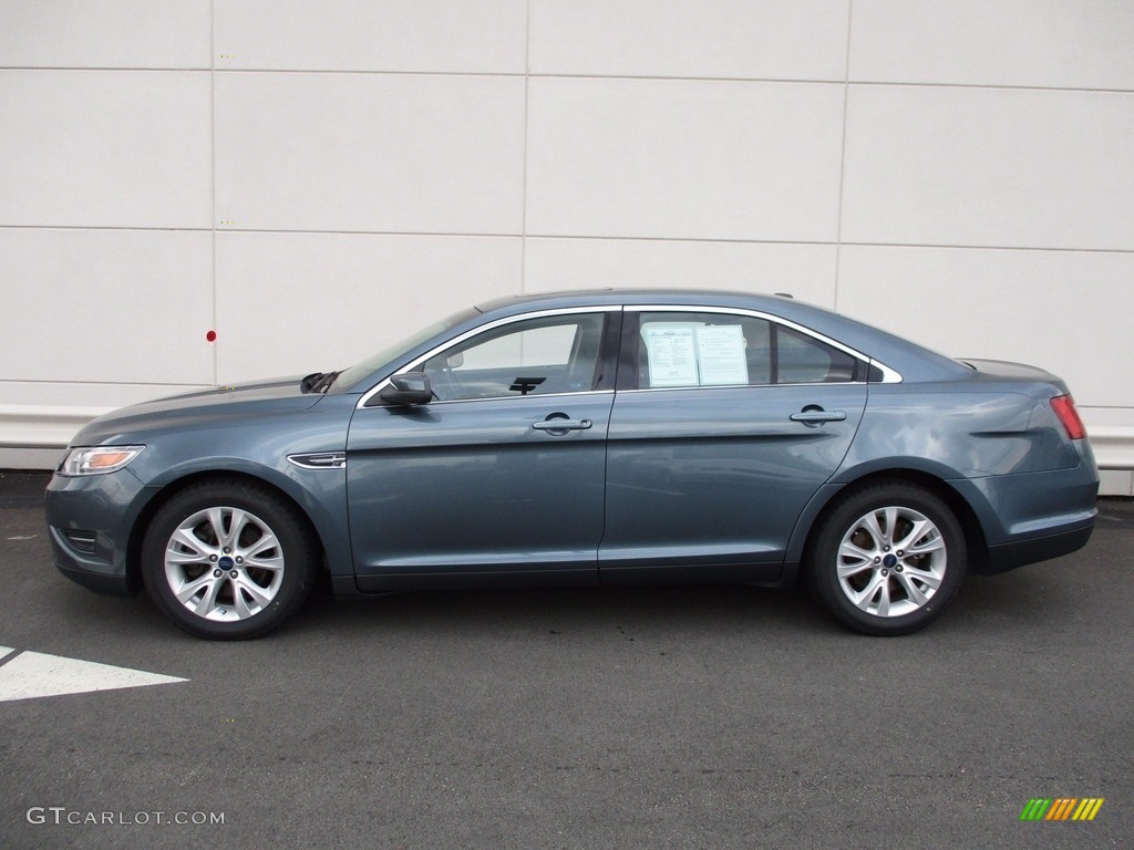 2010 Taurus SEL - Steel Blue Metallic / Charcoal Black photo #2