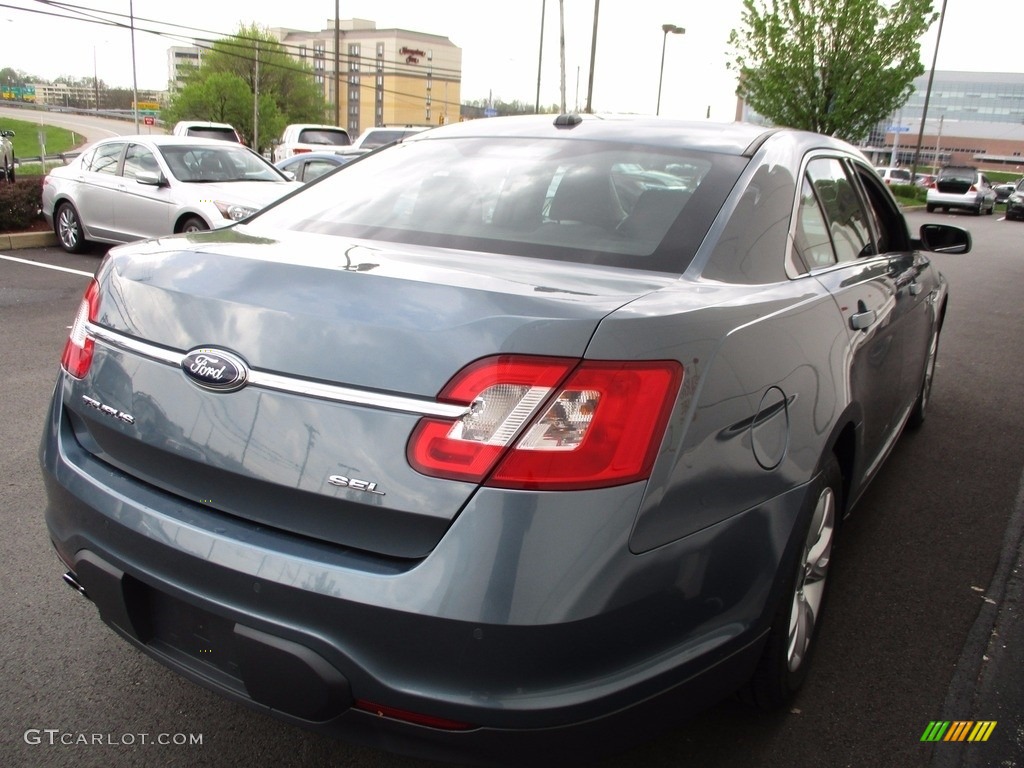 2010 Taurus SEL - Steel Blue Metallic / Charcoal Black photo #6
