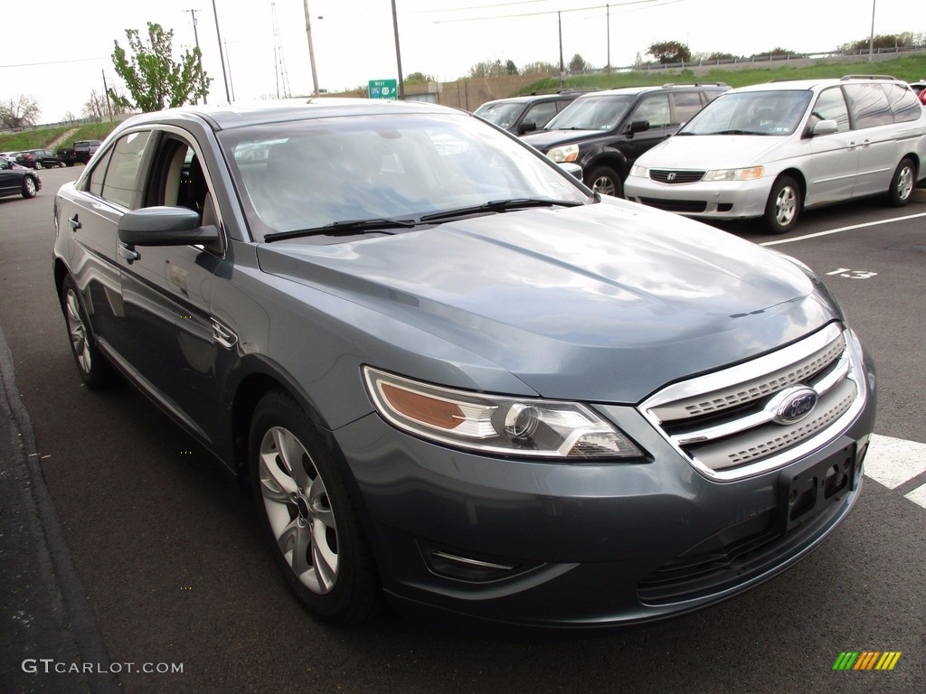 2010 Taurus SEL - Steel Blue Metallic / Charcoal Black photo #7