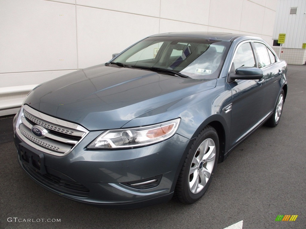 2010 Taurus SEL - Steel Blue Metallic / Charcoal Black photo #9