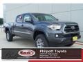 2017 Magnetic Gray Metallic Toyota Tacoma SR5 Double Cab  photo #1