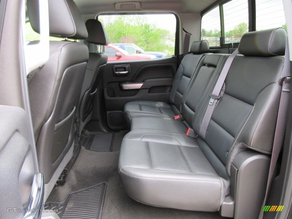 2015 Chevrolet Silverado 2500HD LT Crew Cab 4x4 Rear Seat Photo #119998134