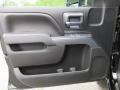 Jet Black/Dark Ash 2015 Chevrolet Silverado 2500HD LT Crew Cab 4x4 Door Panel