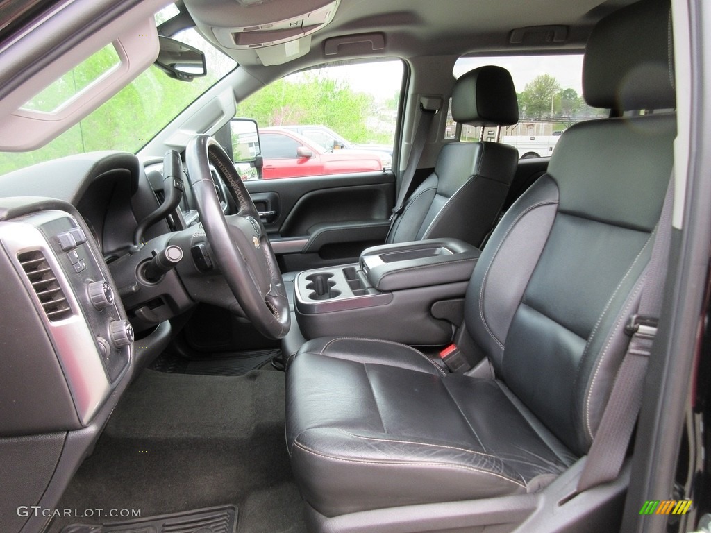 2015 Chevrolet Silverado 2500HD LT Crew Cab 4x4 Front Seat Photo #119998374