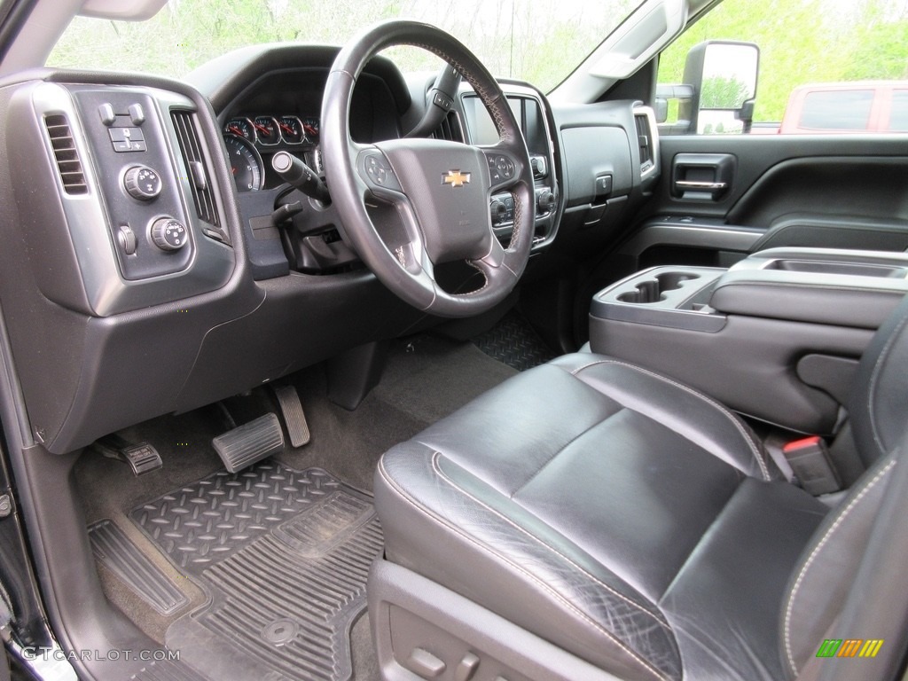 Jet Black/Dark Ash Interior 2015 Chevrolet Silverado 2500HD LT Crew Cab 4x4 Photo #119998407