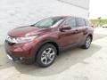 2017 Basque Red Pearl II Honda CR-V EX-L AWD  photo #5