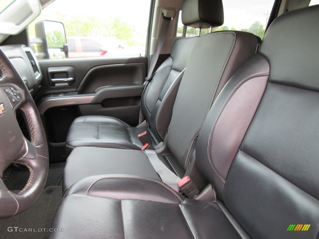 2015 Chevrolet Silverado 2500HD LT Crew Cab 4x4 Front Seat Photo #119998461