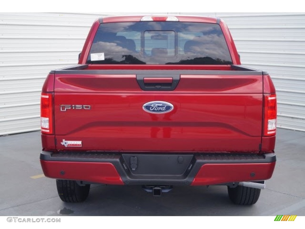2017 F150 XLT SuperCrew - Ruby Red / Black photo #5