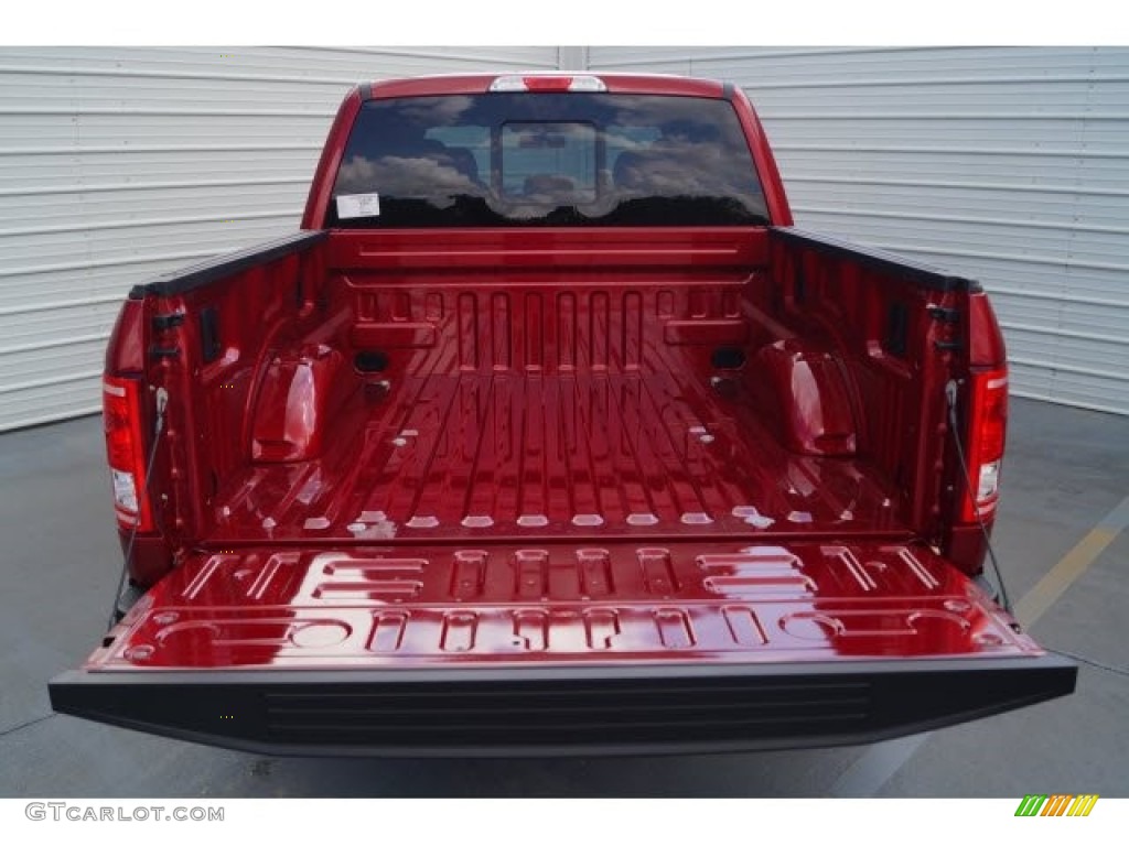 2017 F150 XLT SuperCrew - Ruby Red / Black photo #8