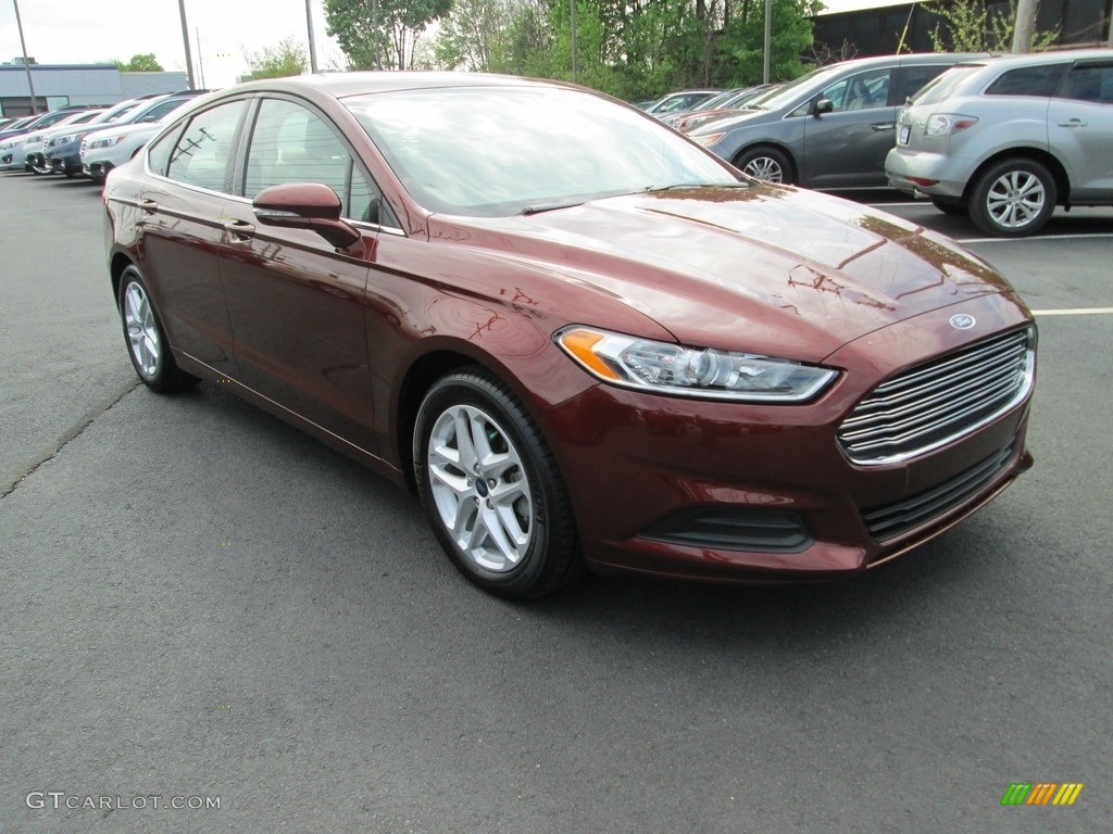 Bronze Fire Metallic 2016 Ford Fusion SE Exterior Photo #119998827