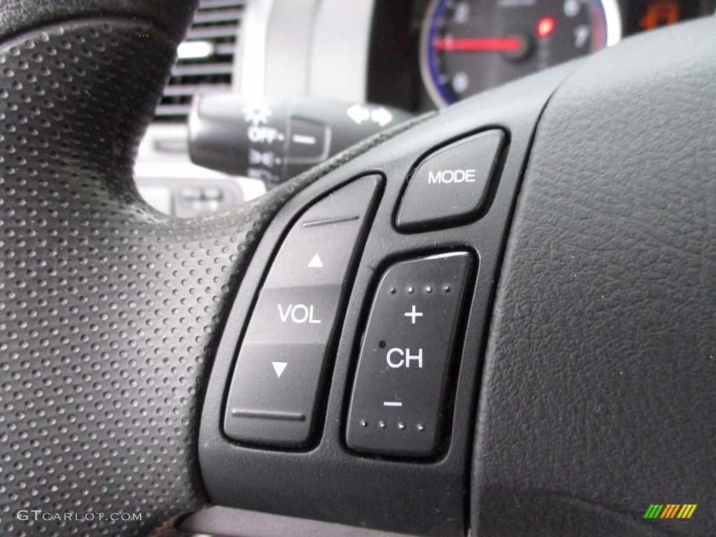 2009 CR-V EX 4WD - Crystal Black Pearl / Black photo #18