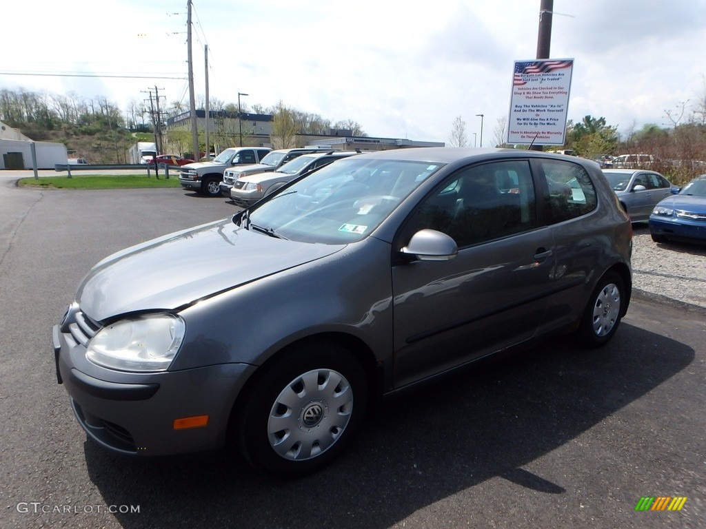 2007 Rabbit 2 Door - United Grey Metallic / Anthracite photo #1