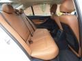 2014 BMW 3 Series Saddle Brown Interior Rear Seat Photo