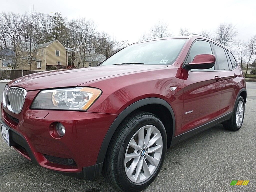 Vermilion Red Metallic BMW X3