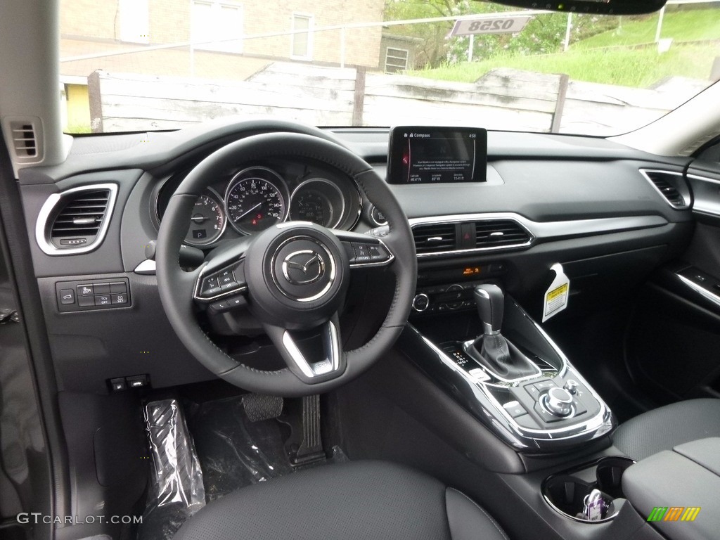 Black Interior 2017 Mazda CX-9 Touring AWD Photo #120000114