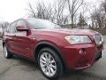 2014 Vermilion Red Metallic BMW X3 xDrive28i  photo #7