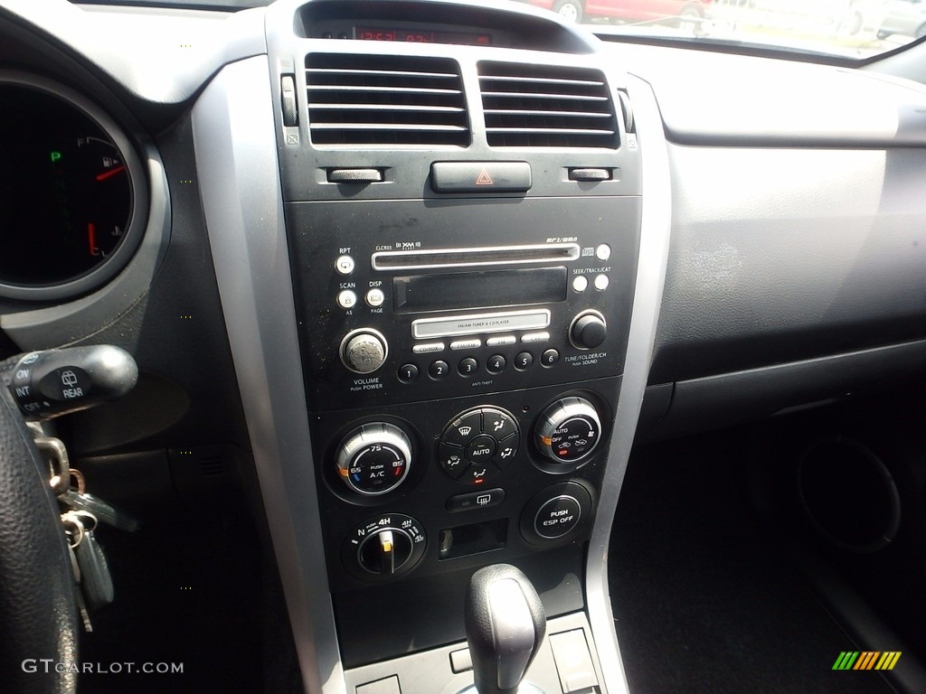 2007 Grand Vitara 4x4 - Azure Grey Metallic / Black photo #13