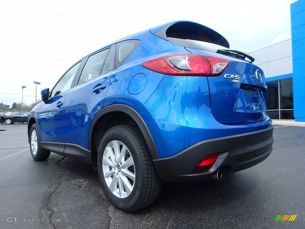 2014 CX-5 Sport AWD - Sky Blue Mica / Black photo #5