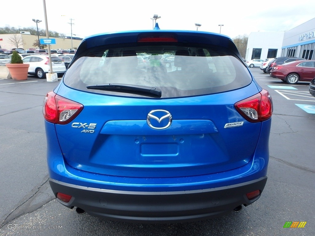 2014 CX-5 Sport AWD - Sky Blue Mica / Black photo #6