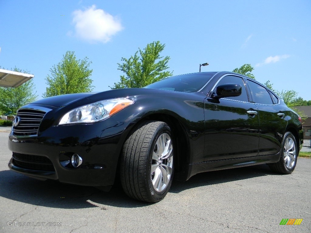 2012 M 37 Sedan - Black Obsidian / Graphite photo #6