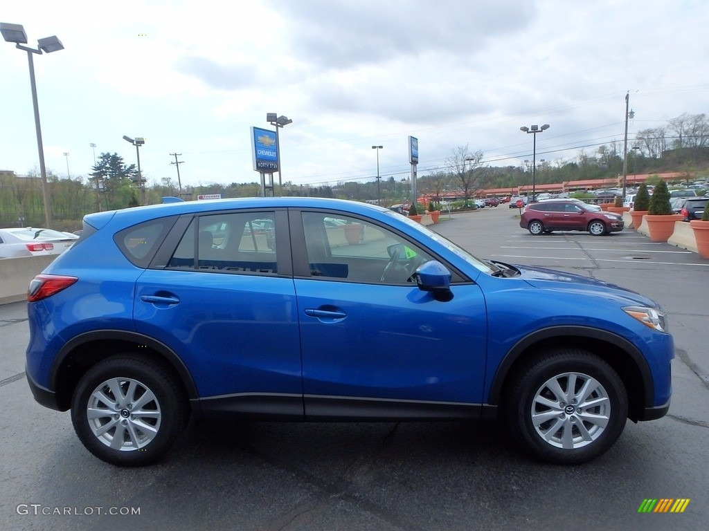 2014 CX-5 Sport AWD - Sky Blue Mica / Black photo #10
