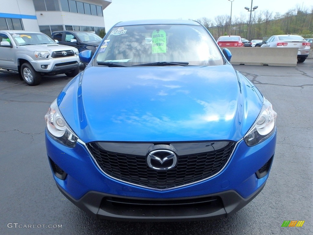 2014 CX-5 Sport AWD - Sky Blue Mica / Black photo #13