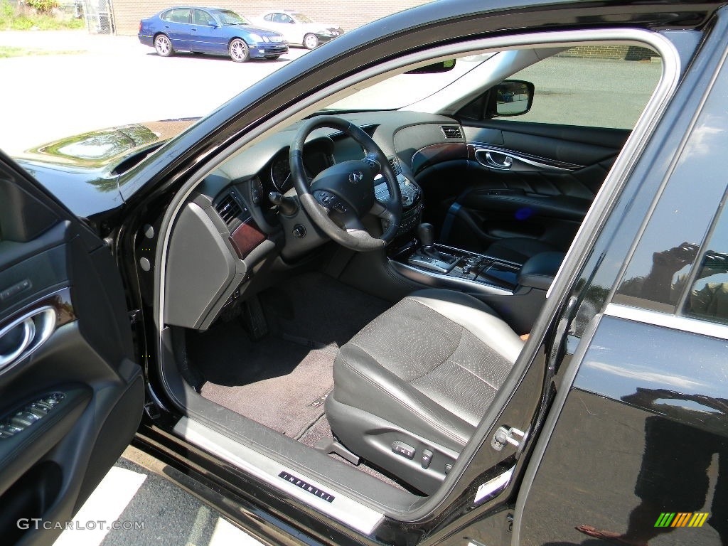 2012 M 37 Sedan - Black Obsidian / Graphite photo #17