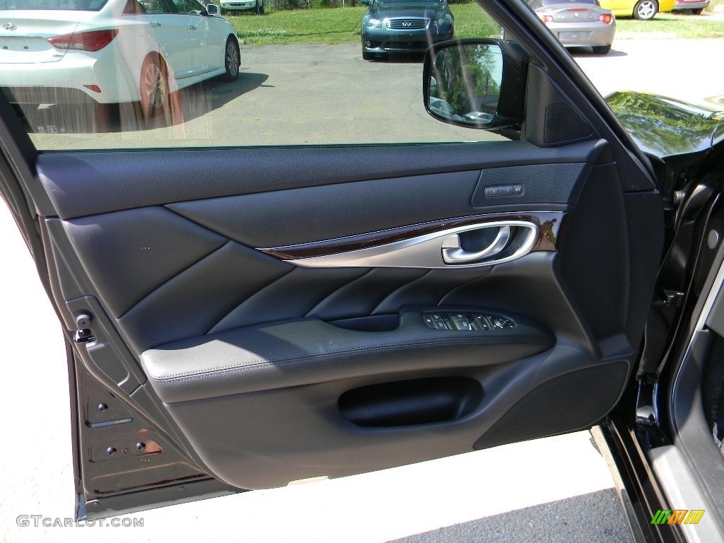 2012 M 37 Sedan - Black Obsidian / Graphite photo #18