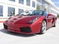 Rosso Leto (Red Metallic) 2007 Lamborghini Gallardo Spyder Exterior