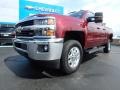 Deep Ruby Metallic - Silverado 2500HD LT Double Cab 4x4 Photo No. 2