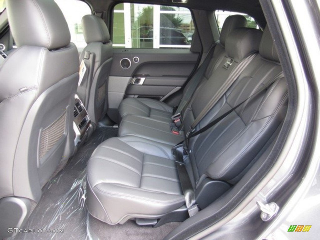 2017 Land Rover Range Rover Sport Supercharged Rear Seat Photos