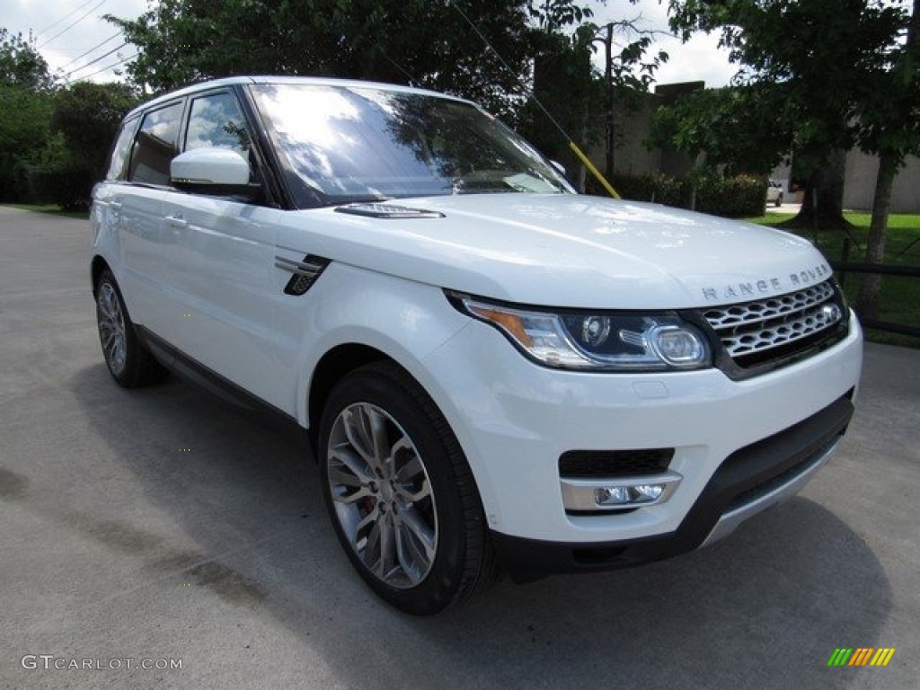 2017 Range Rover Sport Supercharged - Fuji White / Espresso/Almond photo #2