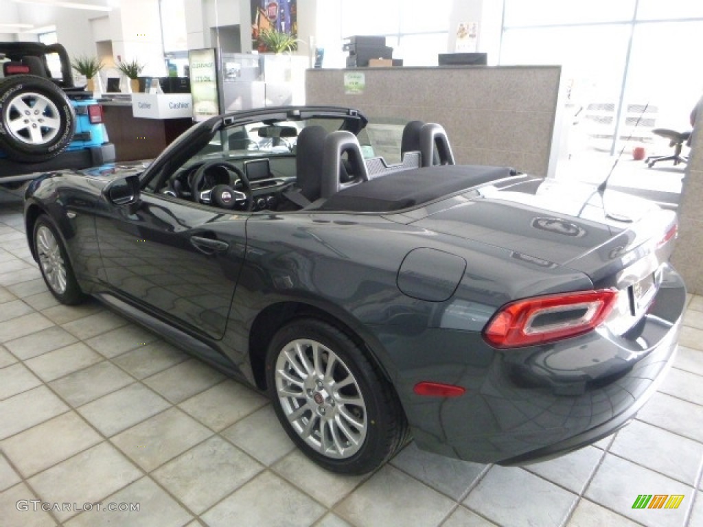 2017 124 Spider Classica Roadster - Grigio Moda Meteor Grey / Nero photo #4