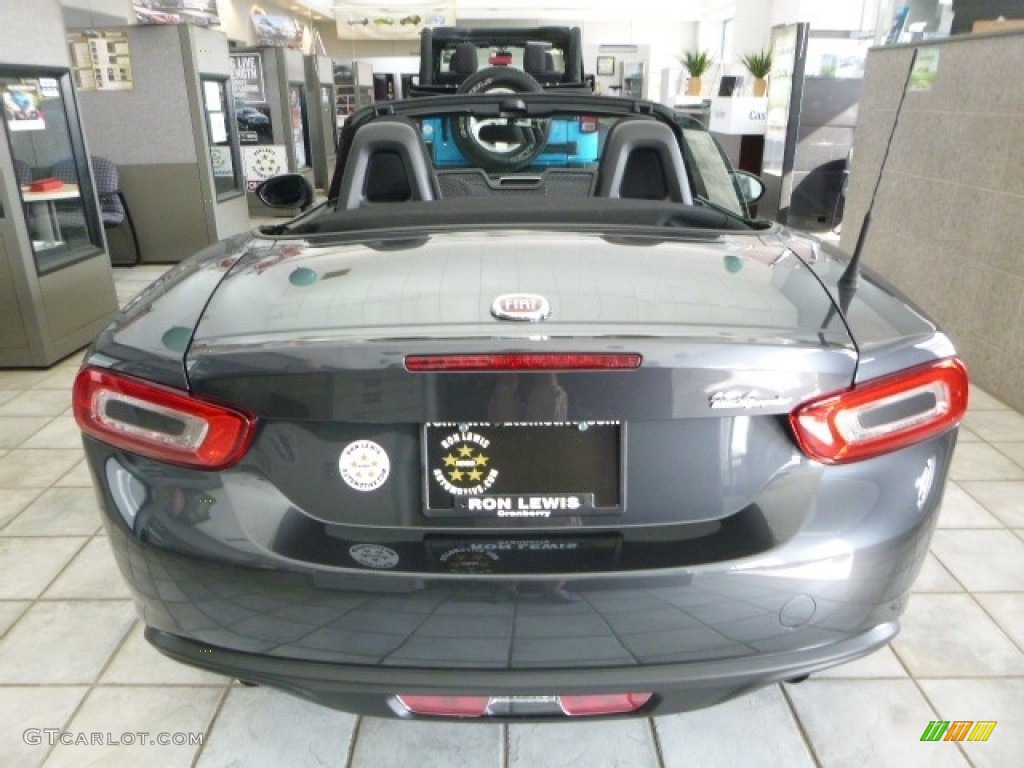 2017 124 Spider Classica Roadster - Grigio Moda Meteor Grey / Nero photo #5