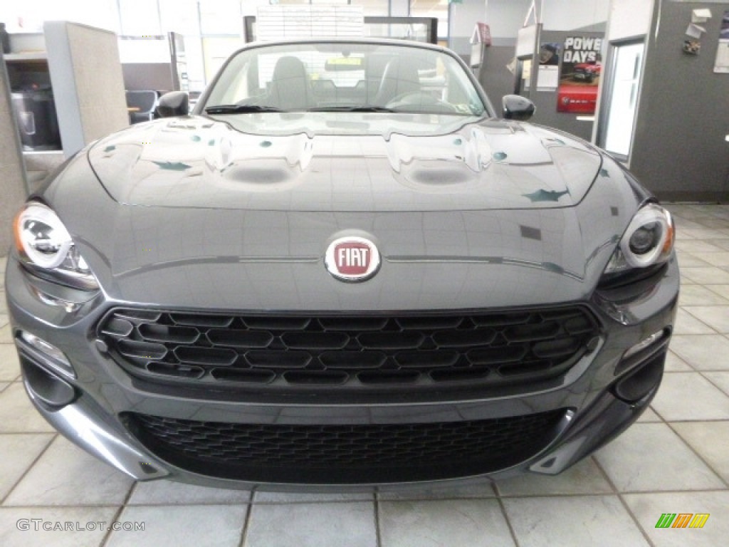 2017 124 Spider Classica Roadster - Grigio Moda Meteor Grey / Nero photo #8